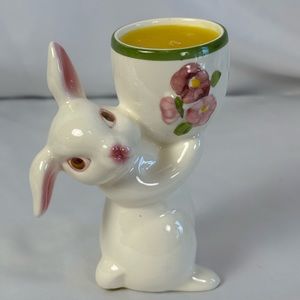 Vintage 1981 Avon Bunny Candle Holder